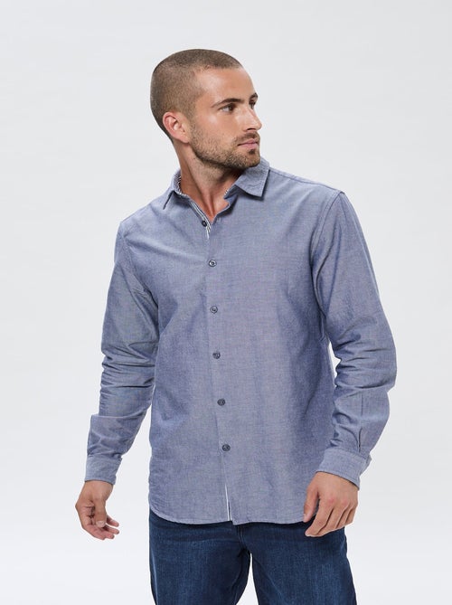 Lee Cooper - Chemise Datona Navy - Kiabi