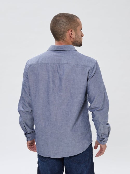 Lee Cooper - Chemise Datona Navy - Kiabi