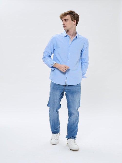 Lee Cooper - Chemise Datona Sky Blue - Kiabi