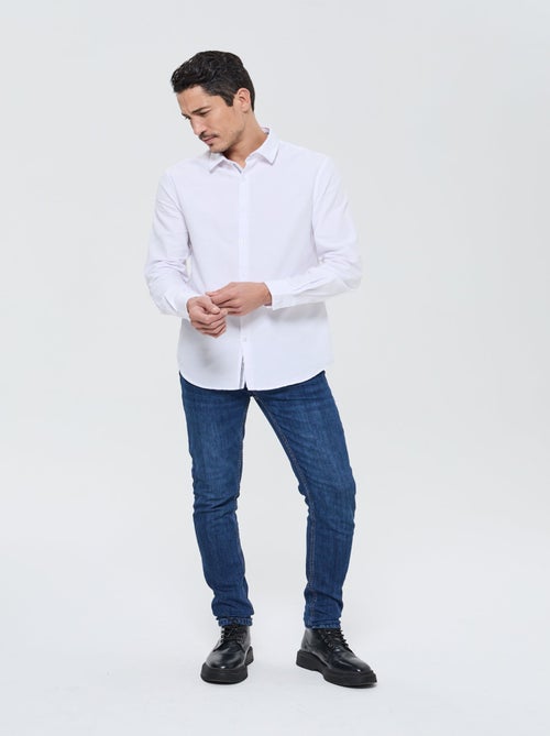 Lee Cooper - Chemise Datona White - Kiabi