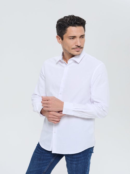 Lee Cooper - Chemise Datona White - Kiabi