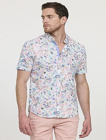 Lee Cooper - Chemise DAVIS MC Blanche