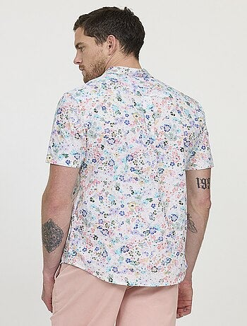 Lee Cooper - Chemise DAVIS MC Blanche