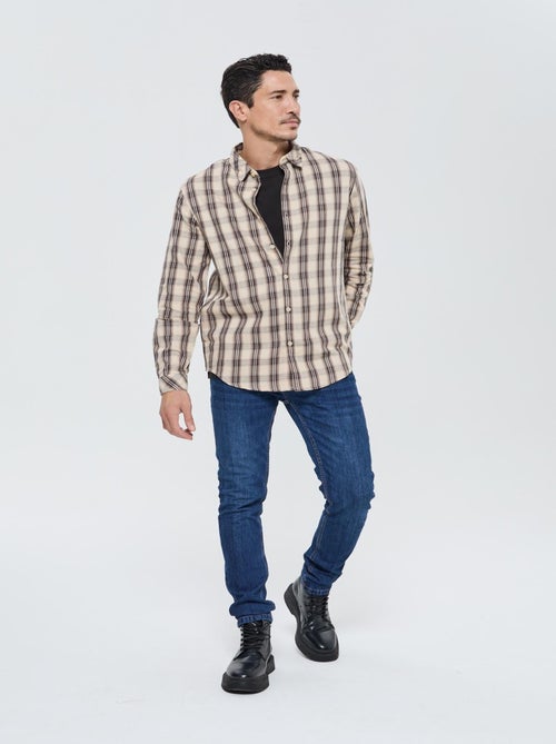 Lee Cooper - Chemise Dayala Beige - Kiabi