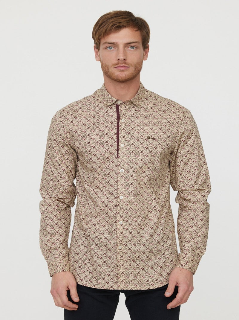 Lee Cooper - Chemise Dayna Creme Beige - Kiabi