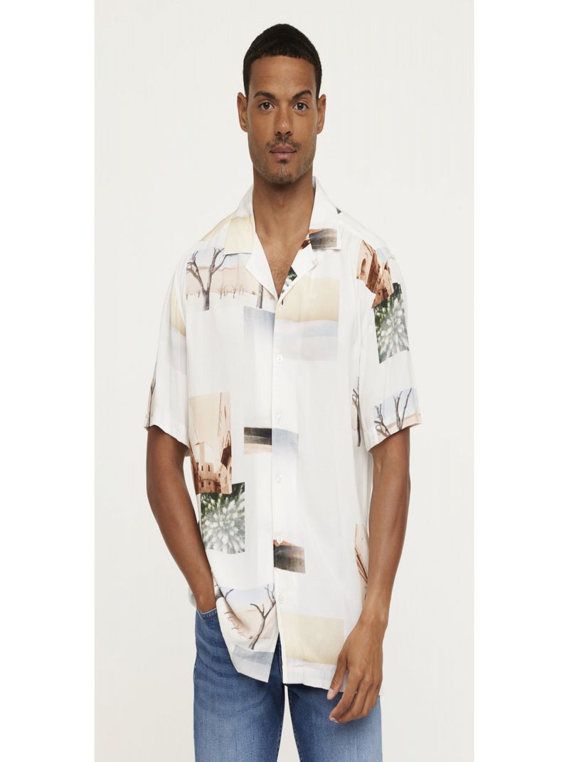Lee Cooper - Chemise DAYON Ivory Beige - Kiabi