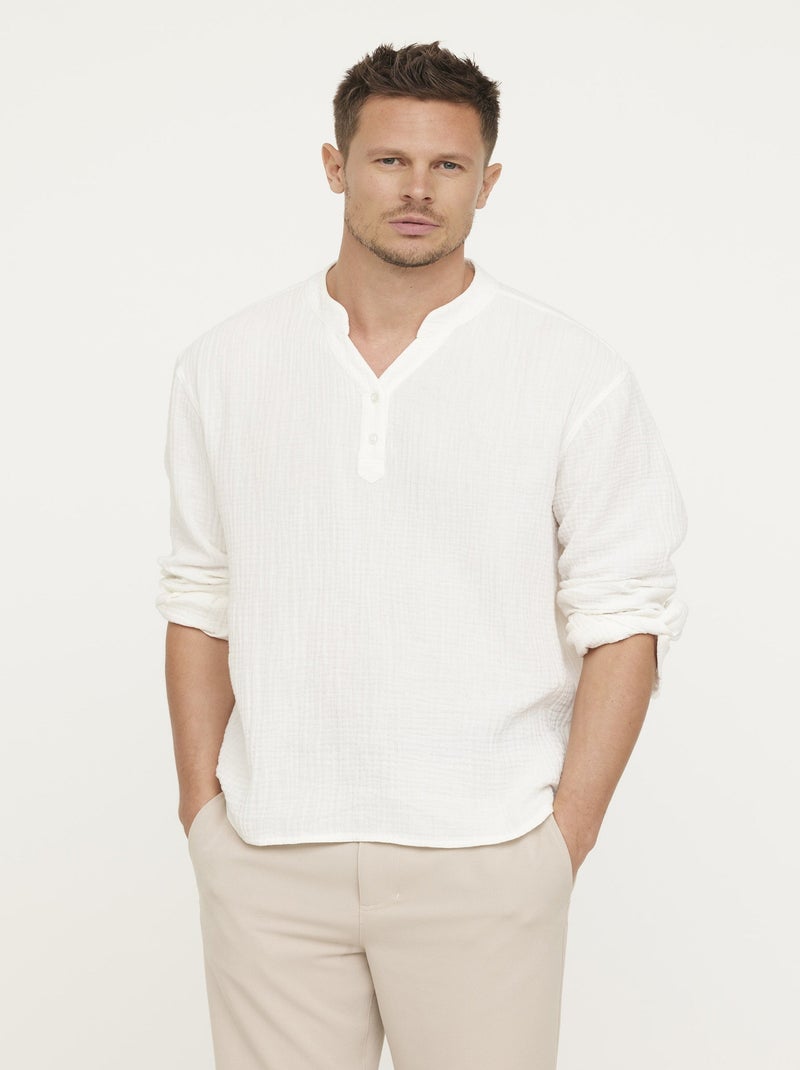 Lee Cooper - Chemise DAZE Ivory Beige - Kiabi
