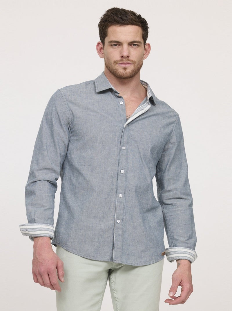 Lee Cooper - Chemise DAZO ML Thym Vert - Kiabi