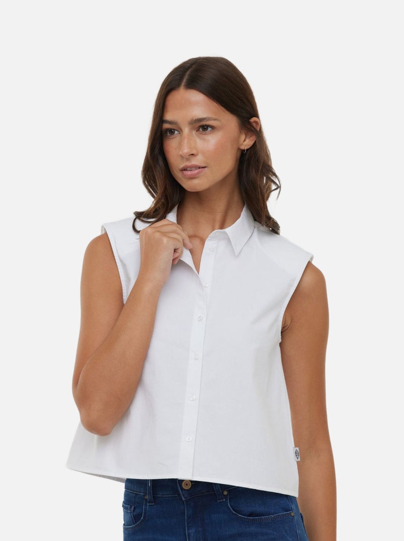 Lee Cooper - Chemise DELICE S Optic white Blanc - Kiabi