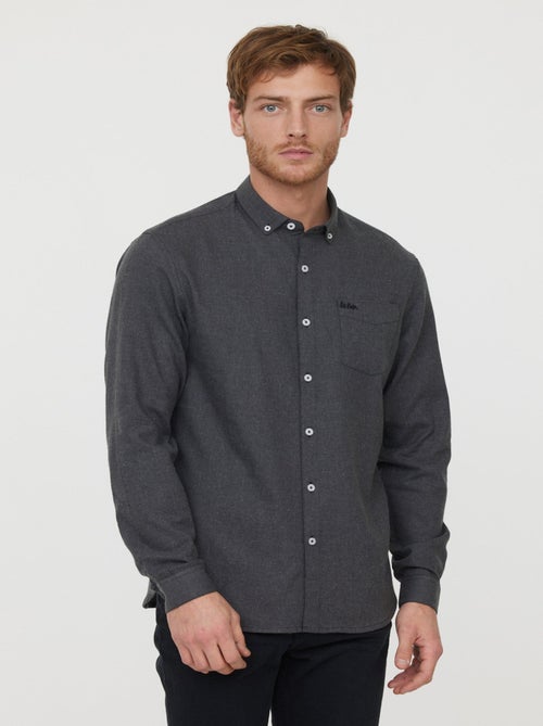 Lee Cooper - Chemise Derty Anthracite - Kiabi