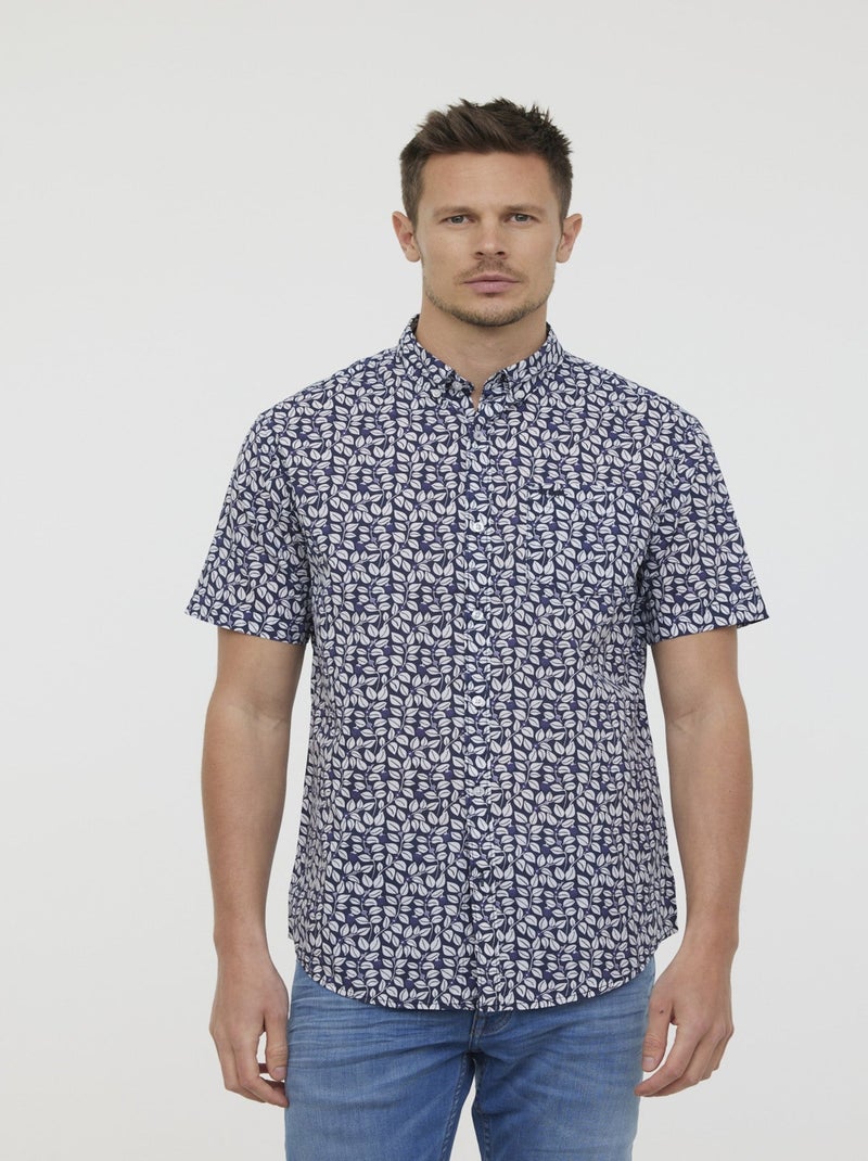 Lee Cooper - Chemise DERTY Encre Bleu - Kiabi