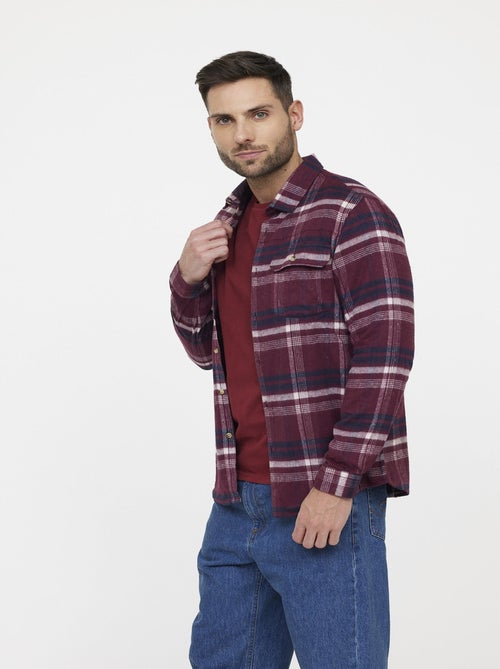 Lee Cooper - Chemise DESTU Red Wine - Kiabi