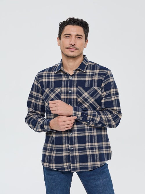 Lee Cooper - Chemise Dimiko Navy - Kiabi