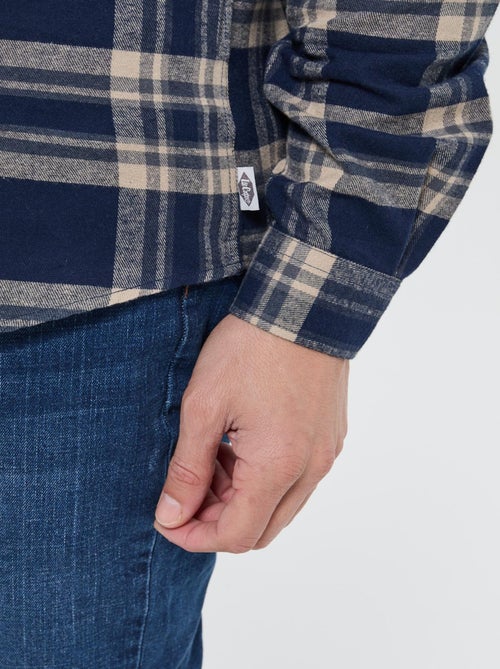 Lee Cooper - Chemise Dimiko Navy - Kiabi