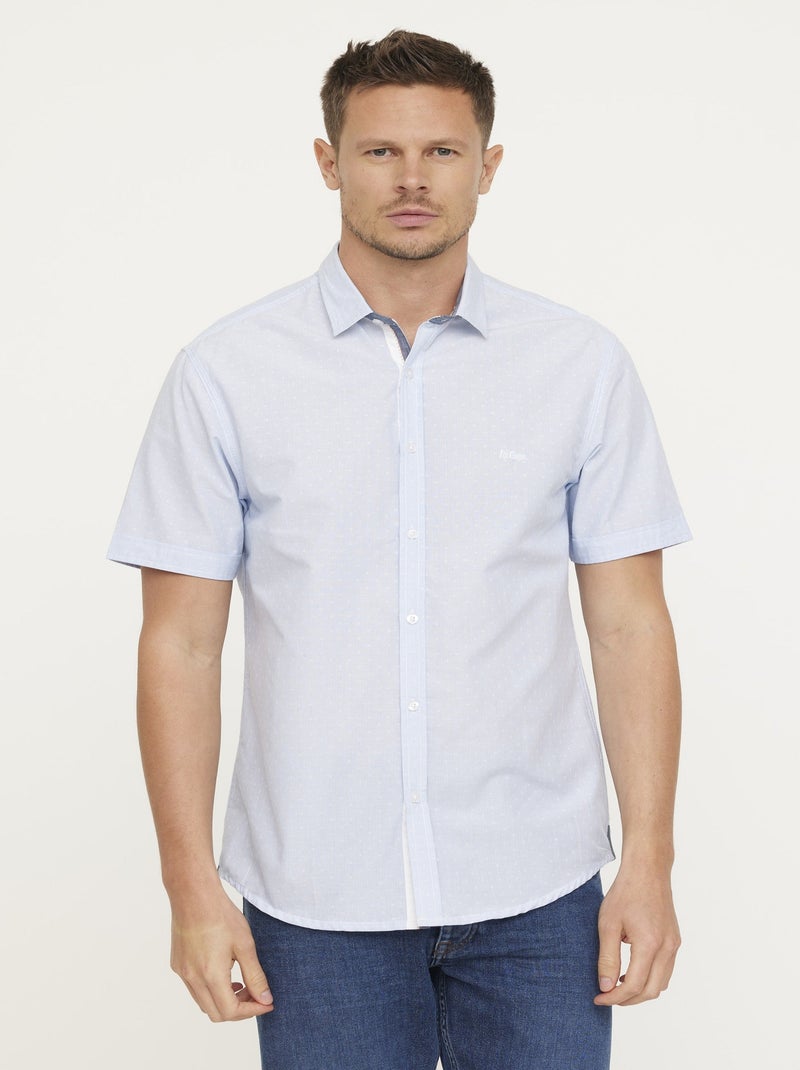Lee Cooper - Chemise DINAMO Blue Grey Bleu - Kiabi