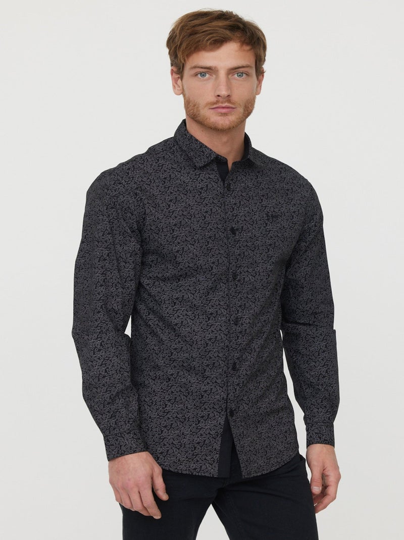 Lee Cooper - Chemise Dioki Black Noir - Kiabi