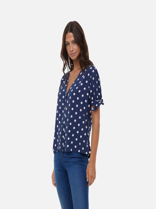 Lee Cooper - Chemise DISIA MC Navy - Kiabi