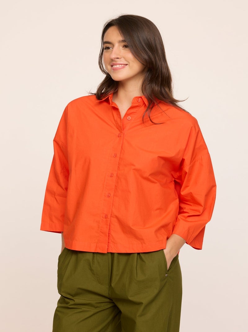 Lee Cooper - Chemise DISNA Clémentine Orange clair - Kiabi
