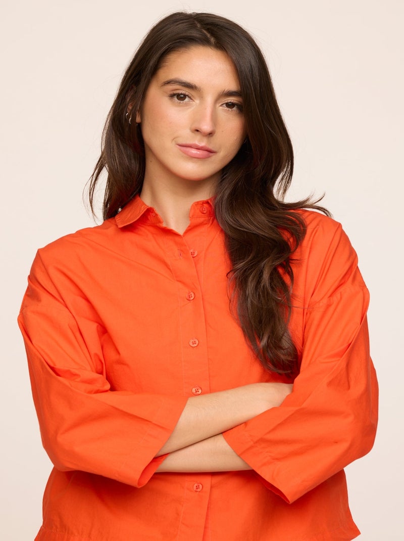 Lee Cooper - Chemise DISNA Clémentine Orange clair - Kiabi