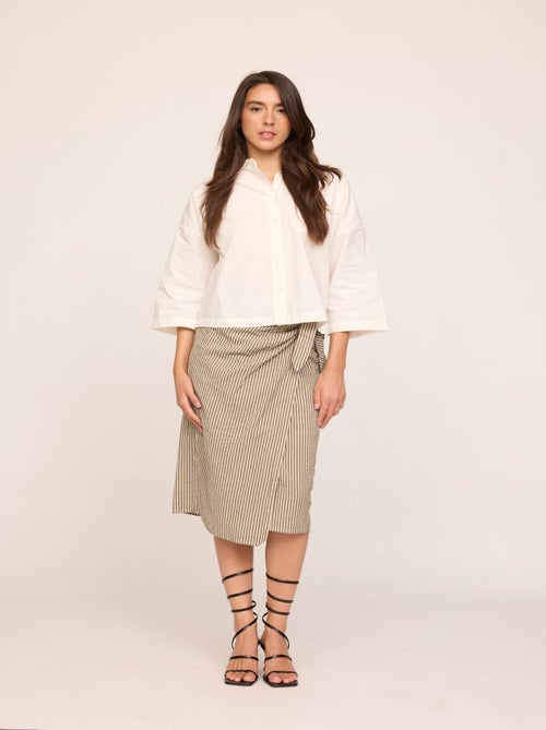 Lee Cooper - Chemise DISNA Ivoire - Kiabi