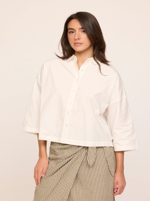 Lee Cooper - Chemise DISNA Ivoire - Kiabi
