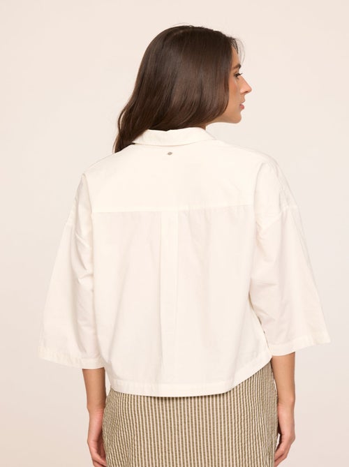 Lee Cooper - Chemise DISNA Ivoire - Kiabi