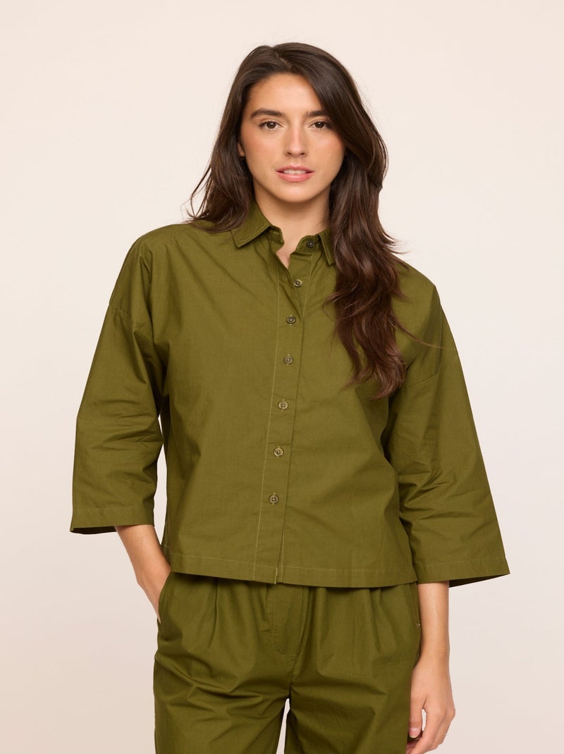Lee Cooper - Chemise DISNA Olive Vert olive - Kiabi