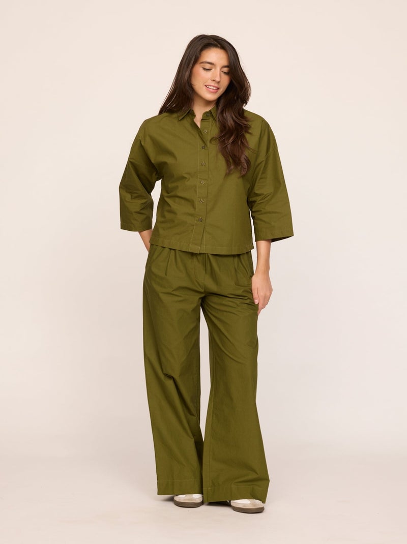 Lee Cooper - Chemise DISNA Olive Vert olive - Kiabi