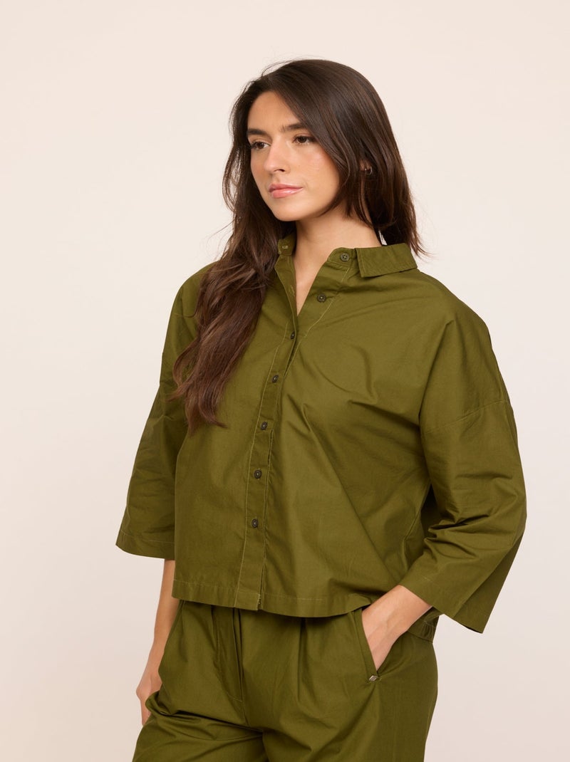 Lee Cooper - Chemise DISNA Olive Vert olive - Kiabi