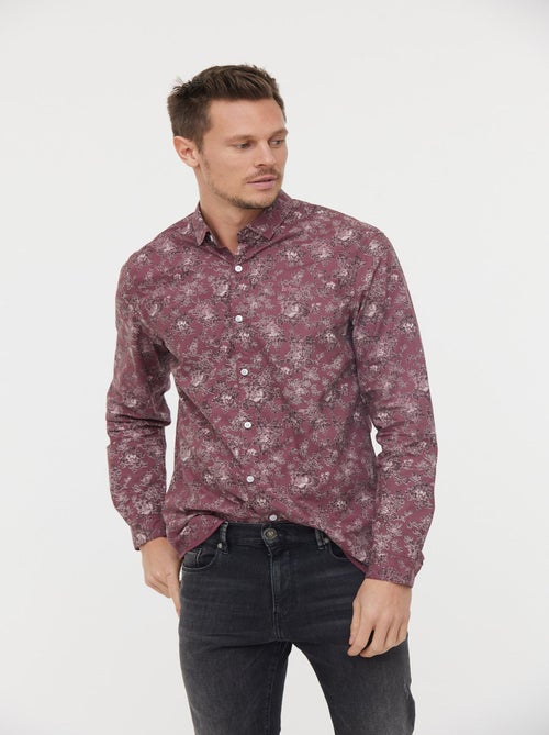Lee Cooper - Chemise DLEO Vin - Kiabi