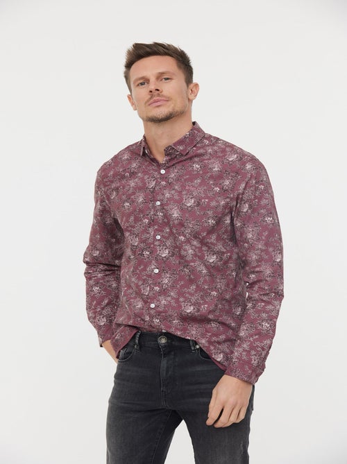 Lee Cooper - Chemise DLEO Vin - Kiabi