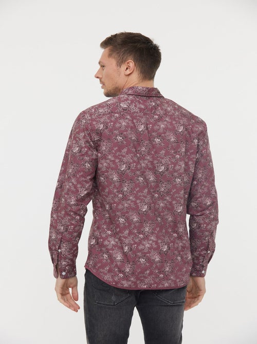 Lee Cooper - Chemise DLEO Vin - Kiabi