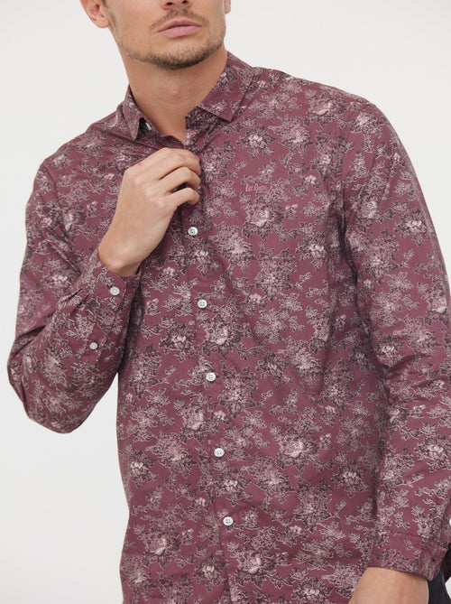 Lee Cooper - Chemise DLEO Vin - Kiabi