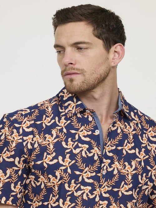 Lee Cooper - Chemise DOCCIO Marine - Kiabi