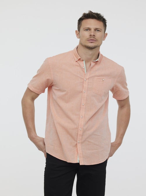 Lee Cooper - Chemise DOLANO Acide orange - Kiabi