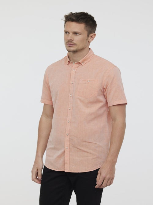 Lee Cooper - Chemise DOLANO Acide orange - Kiabi