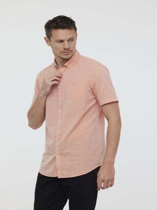Lee Cooper - Chemise DOLANO Acide orange - Kiabi
