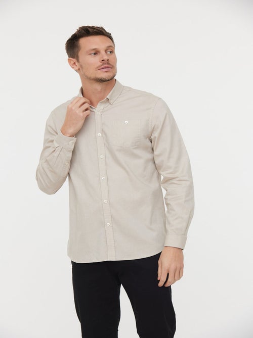 Lee Cooper - Chemise DOLARO Argile Beige - Kiabi