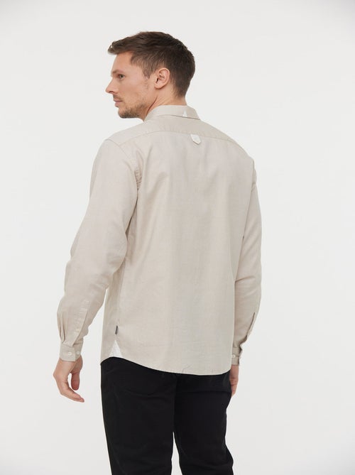 Lee Cooper - Chemise DOLARO Argile Beige - Kiabi