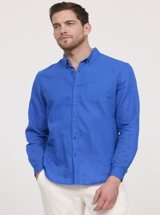 Lee Cooper - Chemise DOLINO Bleu roi
