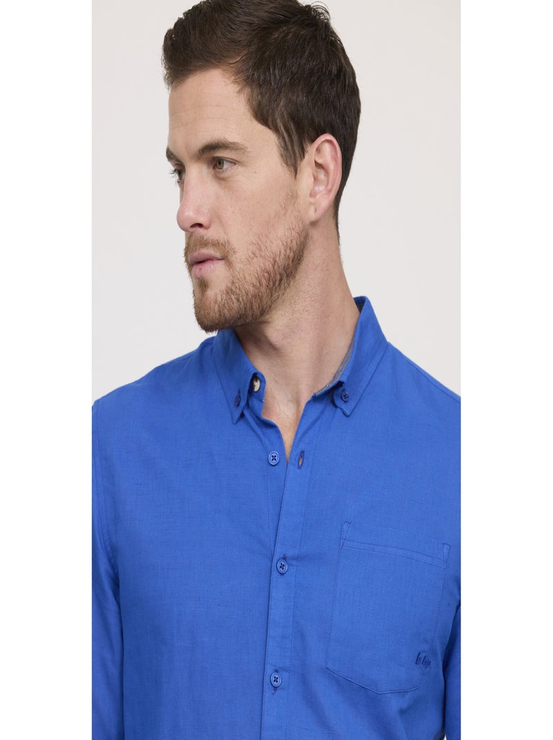 Lee Cooper - Chemise DOLINO Bleu roi Bleu roi - Kiabi