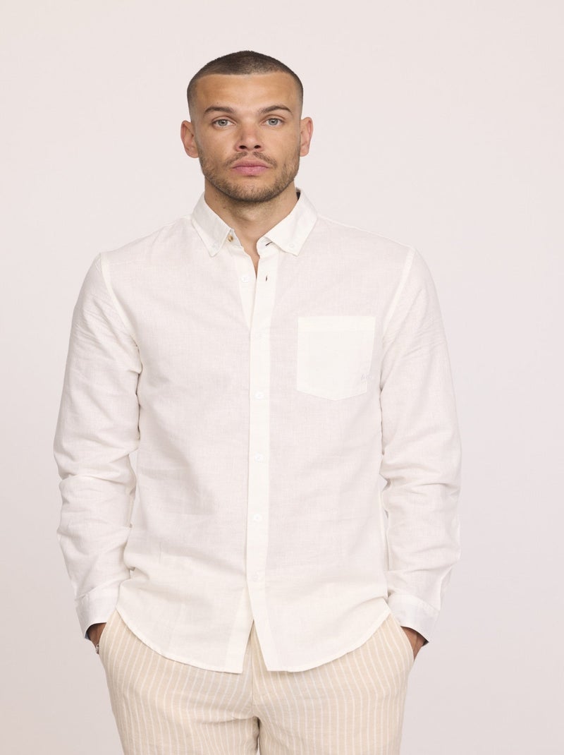 Lee Cooper - Chemise DOLINO Ivoire Ivoire - Kiabi
