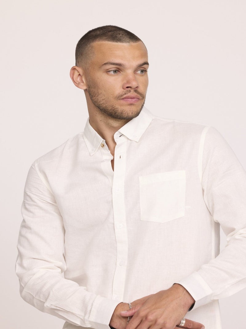 Lee Cooper - Chemise DOLINO Ivoire Ivoire - Kiabi