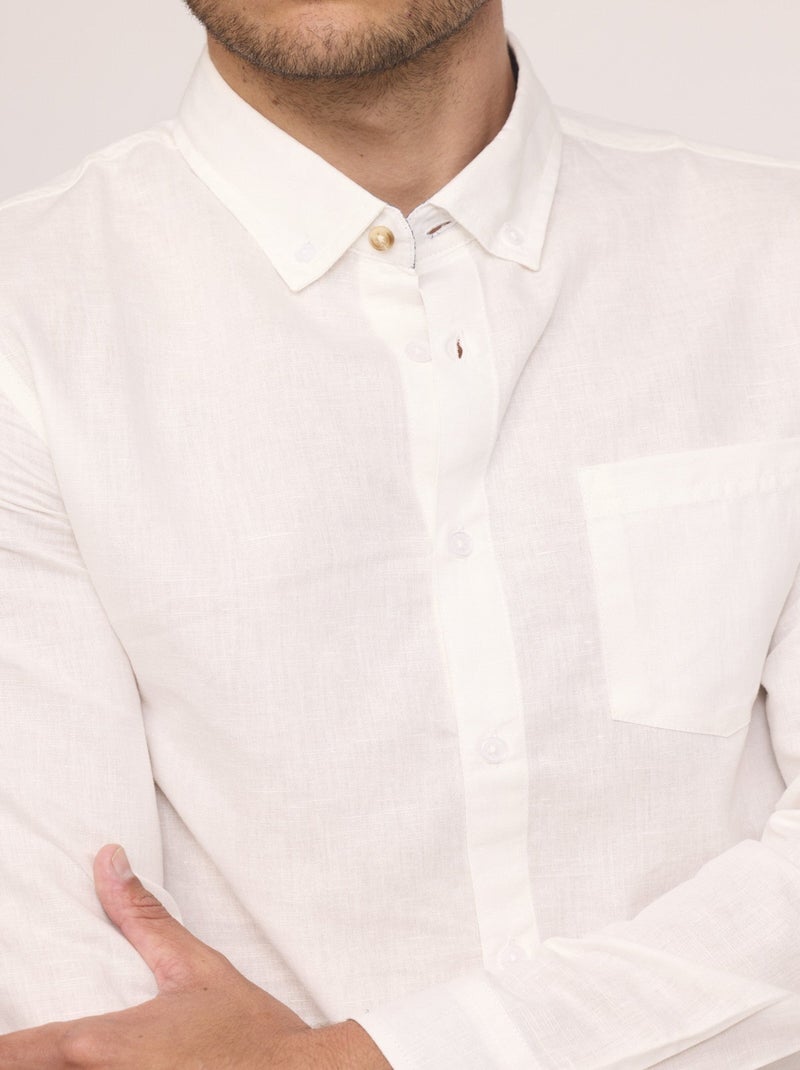 Lee Cooper - Chemise DOLINO Ivoire Ivoire - Kiabi