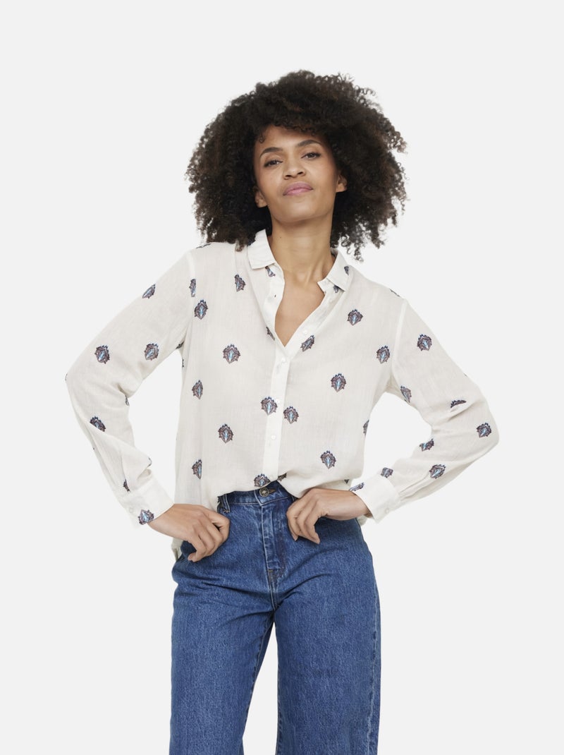 Lee Cooper - Chemise DOLLA Ivory Beige - Kiabi