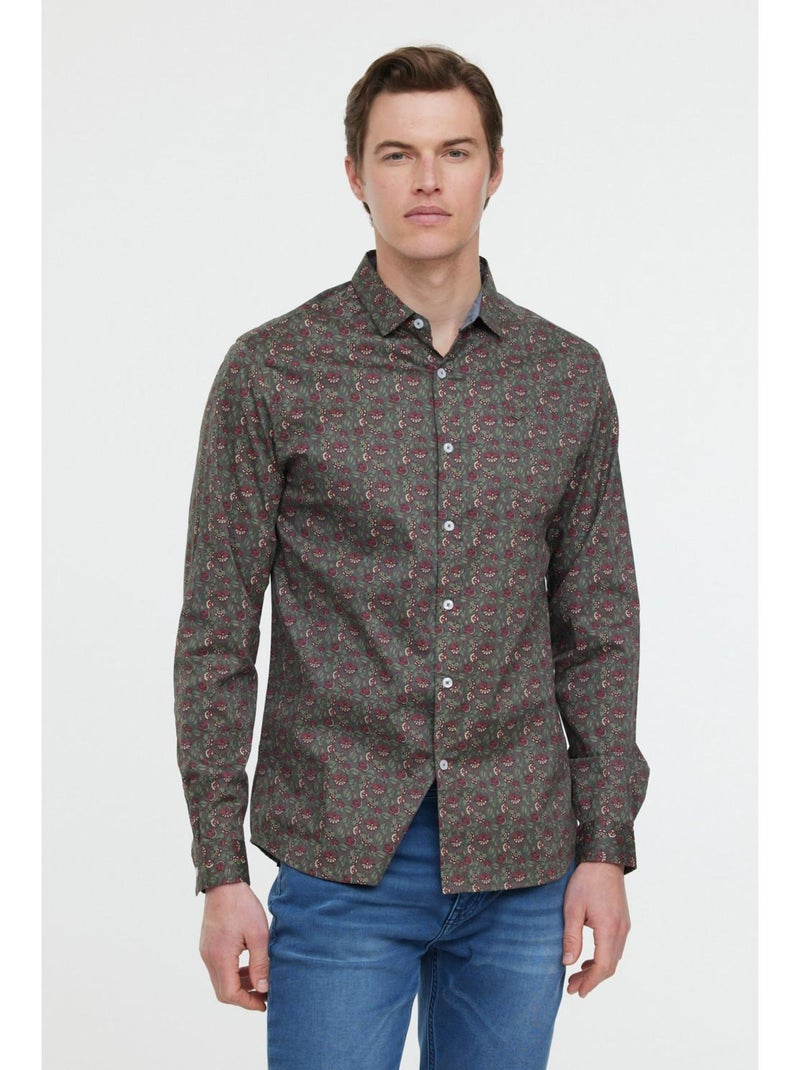 Lee Cooper - Chemise Domas Sauge Vert - Kiabi
