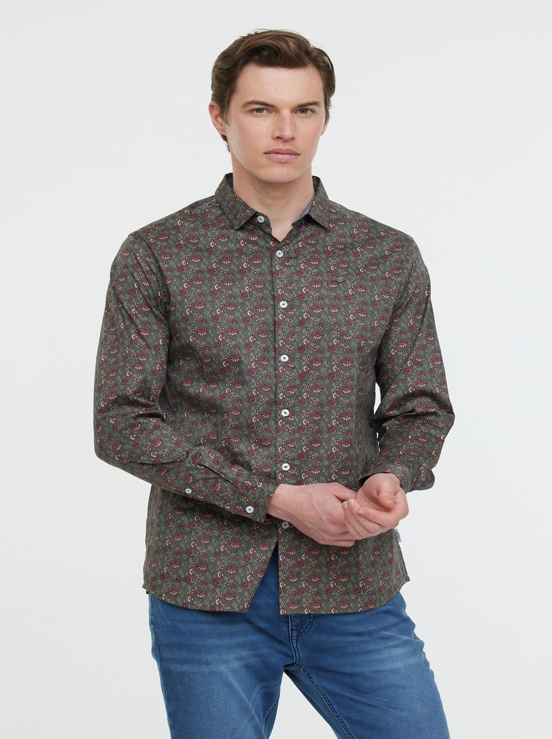 Lee Cooper - Chemise Domas Sauge Vert - Kiabi