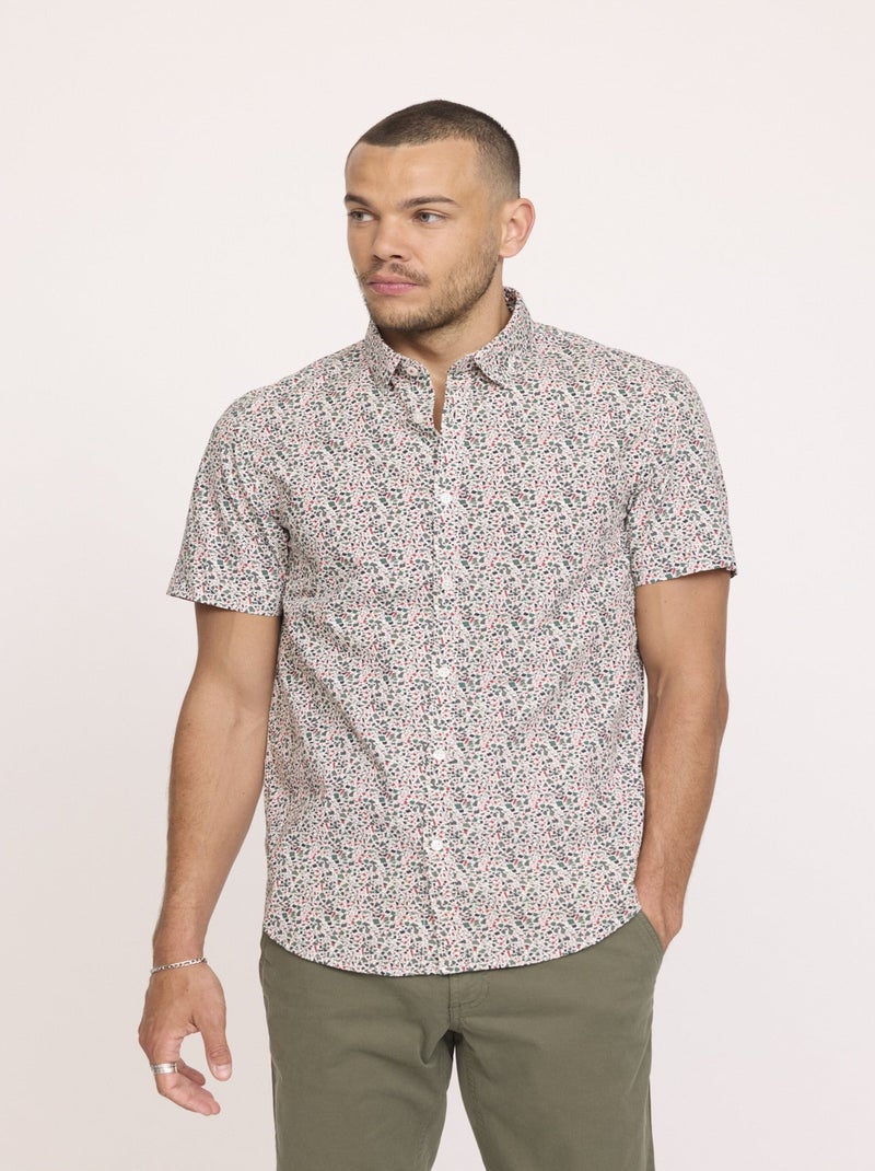 Lee Cooper - Chemise DOMIL Kaki vert Vert - Kiabi