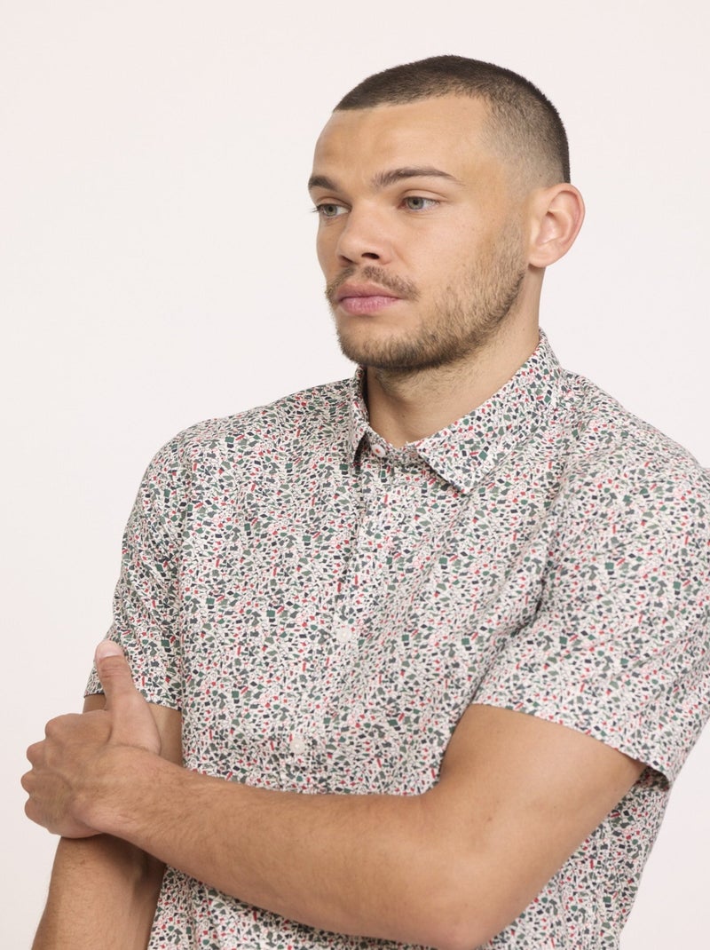Lee Cooper - Chemise DOMIL Kaki vert Vert - Kiabi