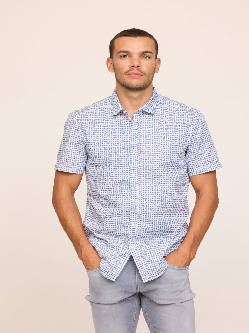 Lee Cooper - Chemise DOMIL Marine Bleu marine - Kiabi